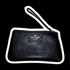 Kate Spade leather wristlit